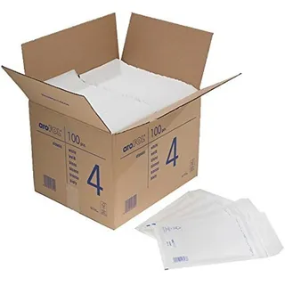 aroFOL® CLASSIC Luftpolstertaschen W4/D weiß für DIN A5,