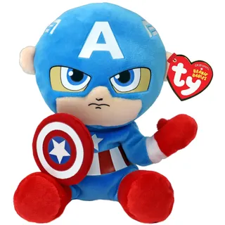 Ty Beanie Babies Captain America 15 cm Beige