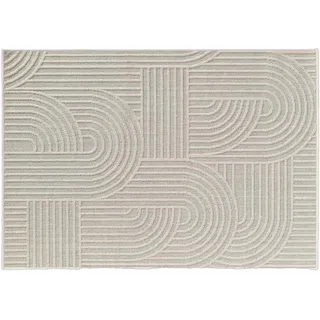 Douceur d'intérieur Ezio Teppich, rechteckig (120 x 170 cm), flach gewebt mit Relief
