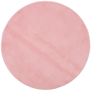 Gözze Badteppich, Rund, 110 cm Durchmesser, Rio Premium, Altrosa, 100000-110000-39