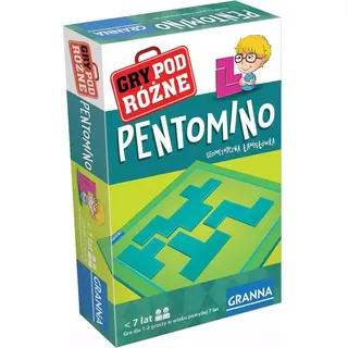 Pentomino Puzzlespiel mit 12 Teilen, bestehend aus je 5 Quadraten, für Kinder ab 7 Jahren