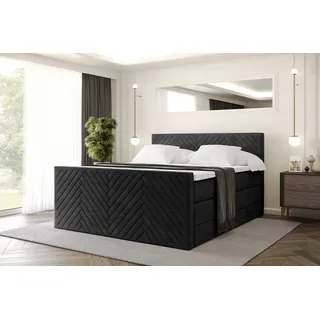 altdecor Vexa-Z 120 x 200 cm Schwarz