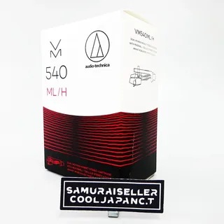 Audio-Technica VM540ML/H Dual-Moving-Magnet-Stereotonabnehmer Plus Headshell Rot