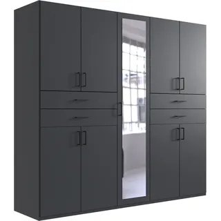 WIMEX Kleiderschrank Taiga 225 x 210 x 58 cm Grau