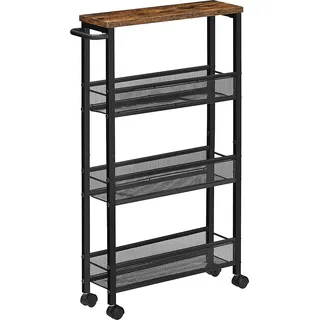 schmaler Servierwagen im Industriestil