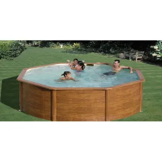 Gre Pacific rund Ø460 x 120 cm inkl. Sandfilteranlage, Skimmer, Poolleiter