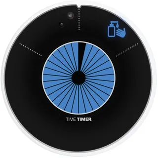 TIME TIMER WASH - 30 Sekunden visueller Timer zur Förderung des richtigen Händewaschens für Kinder und Erwachsene zum Freisprechen, berührungsloses Händewaschen, mit optionalem Musik