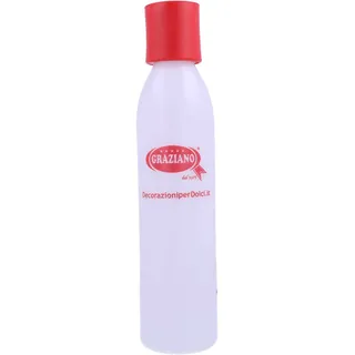 Graziano, Wasserflasche, aus graduiertem Kunststoff mit Lochdeckel, ideal zum Befeuchten von Biskuitkuchen und allen Kuchen mit alkoholischen oder alkoholfreien Getränken, 500 ml