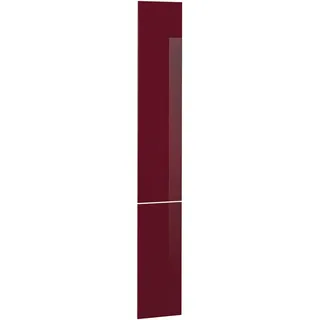 Vicco Küchenfront R-Line Rot Hochglanz 29.6 x 196 cm Möbelfront für den Apothekerhochschrank , Holzwerkstoff , Rechteckig , 29.6x196x1.6 cm , Küchen, Küchenmöbel, Küchenschränke, Küchenunterschränke