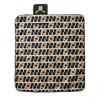 Regatta Orla Kiely Printed Picknickdecke - Giant Square Flower Mono - One Size