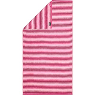 CAWÖ Campus Ringel 955 Duschtuch 70 x 140 cm pink