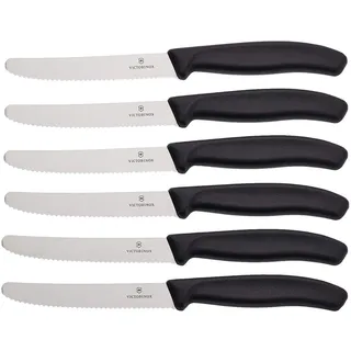 Victorinox Swiss Classic Tomatenmesser 11 cm Schwarz