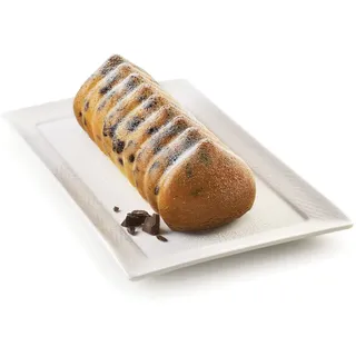 silikomart | Silikon-Kuchenform Modern MERINGA, antihaftbeschichtet, 1er Pack Form mit Sicherheitsring, 3D Design, 250 x 90 mm, h 75 mm, Volumen 1,1 l, Made in Italy