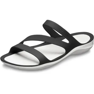 Crocs Swiftwater Sandal W Sandalen, Black/White, 36/37 EU
