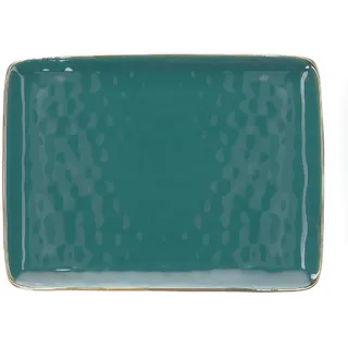 Rose & Tulipani – Rechteckiges Tablett Ottanium – Möbel für Haus, Küche – Linie Konzert von Farben – Geschenkidee – Steineware – 26,5 x 36 cm