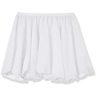 Capezio Damen Pull On Skirt-Girls, Weiß, Größe S
