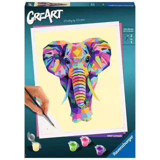 Ravensburger Malen nach Zahlen Funky Elephant