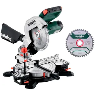 Metabo KS 216 M Set inkl. 2 Hartmetall-Sägeblätter