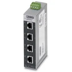 Bild FL SWITCH SFN 5TX-24VAC Unmanaged L2 Fast Ethernet (10/100) Schwarz, Grau