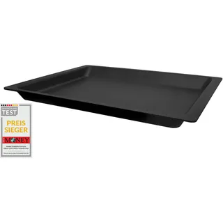 AMT Gastroguss Backplatte/Ofenplatte, 447 x 340 mm, 30 mm hoch, Aluguss (Aluminium), Lotan® Antihaft-Beschichtung, Nicht-Induktion, Backen in der nächsten Generation, AMZN-OP3447