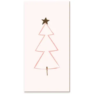 Declea Weihnachtsbaum-Schild aus Holz zum Aufhängen oder Aufstellen, Weihnachtsdekoration für Zuhause, Partys, Events, Design
