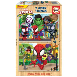 Educa Spidey und Seine Super-Freunde, 2 x 25 Teile