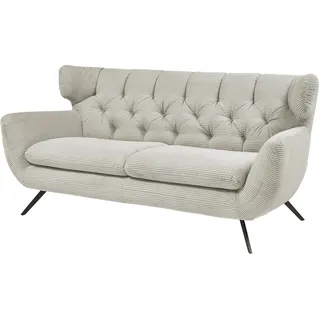Candy Couch Samt 3-Sitzer Grau