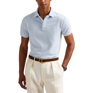 Polo Ralph Lauren 710963494 Kurzarm-poloshirt - Office Blue / White - XL