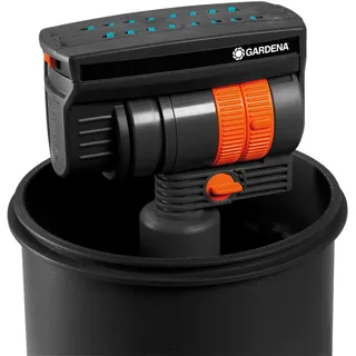 Gardena Sprinklersystem Komplett-Set OS 140 für Flächen bis 140 m2 grau