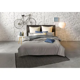 FLEURESSE Colours 009200 grau 155 x 220 cm + 80 x 80 cm