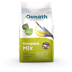 Donath Komplett Mix - reich an hochwertigem Insektenfett - die ausgewogene Mischung - wertvolles Ganzjahres Wildvogelfutter - aus unserer Manufaktur in Süddeutschland, 1 kg (1er Pack)