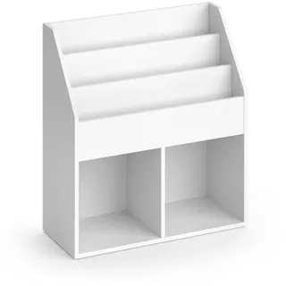 Vicco Kinderregal Luigi 72 x 79 x 30,7 cm Holzwerkstoff weiß
