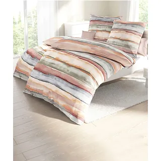 BIERBAUM Bettwäsche 2 Stk. tlg., orange