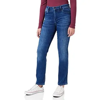 Mavi Damen Kendra Straight Jeans, Blau (Indigo Blue Sateen STR 28925), 30W / 34L