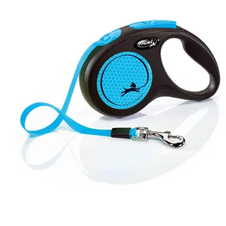 flexi New Neon S Tape 5 m (black/neon blue)