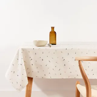 Belum Tischdecke mit Fleckenabweisend, Größe 250 x 140 cm, extraweich, Mehrfarbig, 100, Stoff 100% Bio-Baumwolle, Modell 0120-343