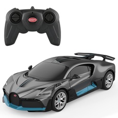 TURBO CHALLENGE - Bugatti Divo – RC Prestige – Grau – 095602 – ferngesteuert – Maßstab 1:24 – Batterien Nicht im Lieferumfang enthalten – Kunststoff – ab 6 Jahren