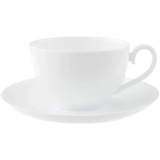 Villeroy & Boch Café au Lait Tasse mit Untertasse 0,4 l Weiß