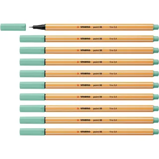 Stabilo - Fineliner - point 88 | 10er Pack, eukalyptus