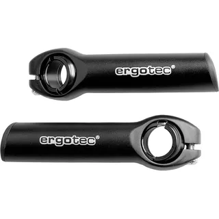Ergotec Bar Ends Evo 1, Größe S, Aluminium, schwarz-sand, 50042001