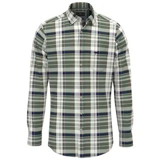 Fynch Hatton 14088010 Langarmhemd - Dark Emerald - 3XL