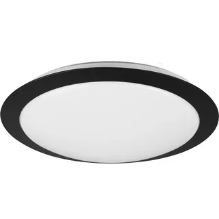 Trio Umberto 1 LED rund schwarz/weiß