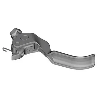 Shimano Bl-M8100 Bremshebel, Silver/Black, One Size