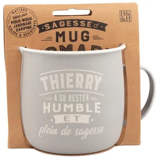 Mug Nomade - Personalisierte Tee- und Kaffeetasse Thierry – Geschenk für Herren