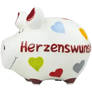 g. wurm gmbh +co. kg Herzenswunsch Sparschwein 12,5 cm