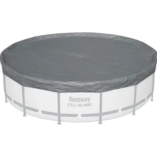 BESTWAY Winterfeste Premium Abdeckplane grau Ø 427 cm