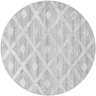 Ayyildiz Webteppich Pisa Grau Ø ca. Ø:200cm,