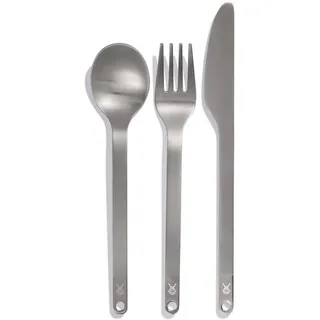 Hydro Flask Besteck-Set Kids 12 Oz Tumbler (4-tlg), 1 Personen, Edelstahl 18/8 silberfarben