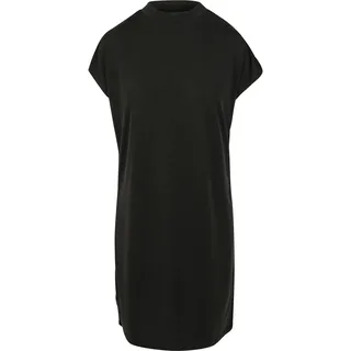 URBAN CLASSICS Kleid Shirtkleid Schwarz L