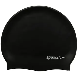 Speedo Badekappe Palin Flat Silicone Cap schwarz